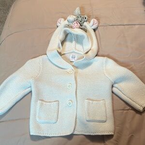 Unicorn knit jacket